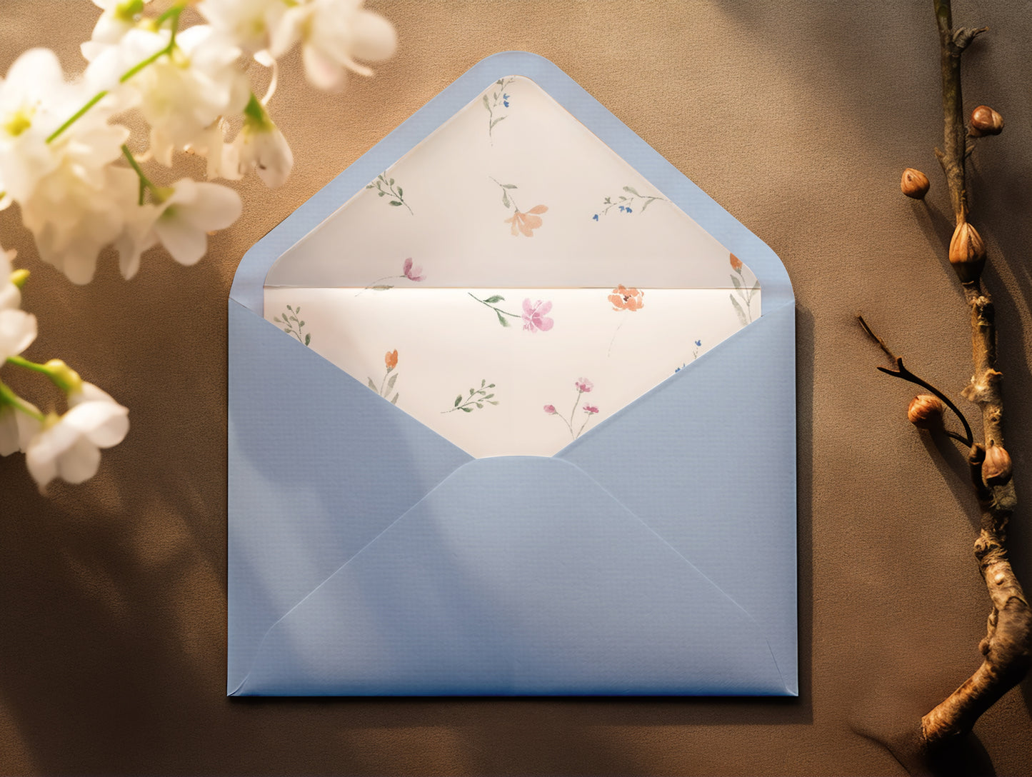 Garden Blossoms Envelope Liner