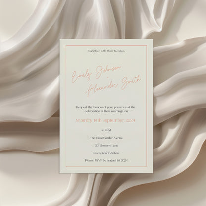 Chic Forever Invitation