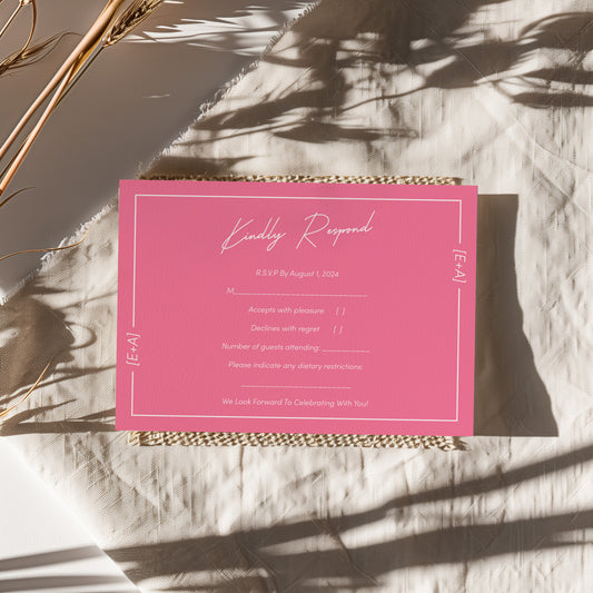Blush Romance RSVP